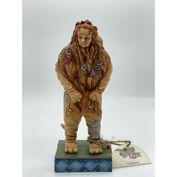 Jim Shore Wizard of Oz Cowardly Lion4031512 I Better Wait For You Outside